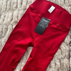Fabletics Vibrant Red Leggings
